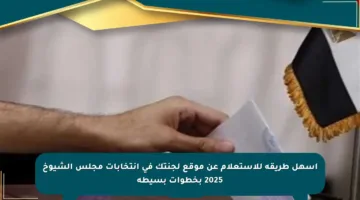 أسهل طريقة للاستعلام عن موقع لجنتك في انتخابات مجلس الشيوخ 2025 بخطوات بسيطة
